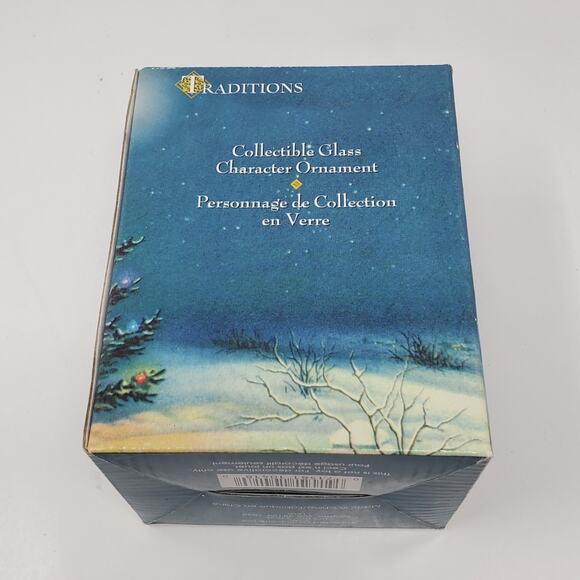 Vintage Traditions Set of 3 Glass Decoration Ornaments New in Box - Picture 5 of 9